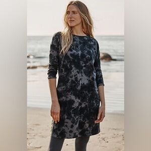 J. Jill Pure Jill Tie-Dyed Knit Dress Size Small